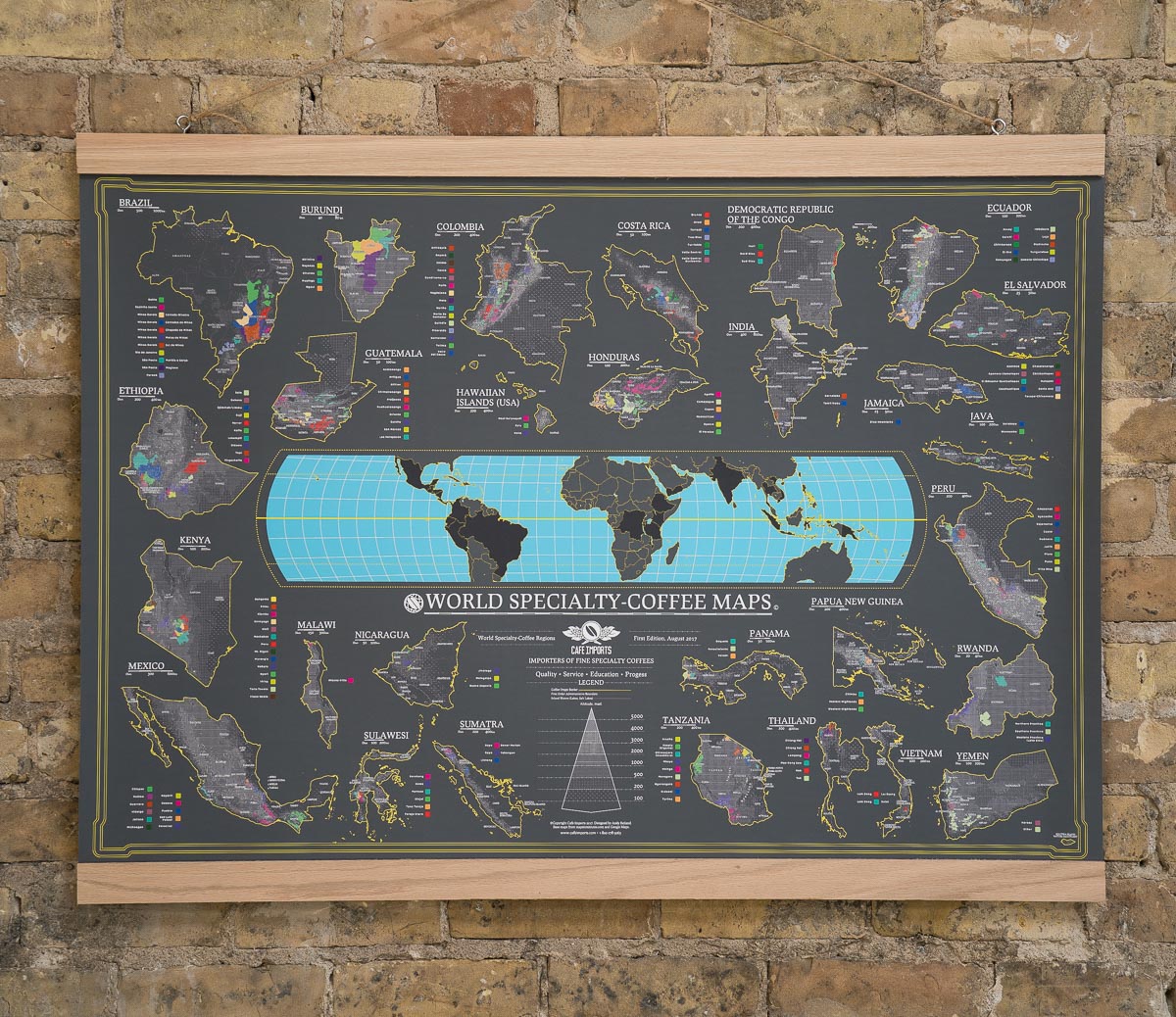World Specialty Coffee Map Web 1 Of 1 